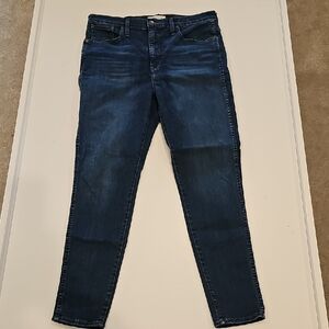 Madewell 10" High-Rise Skinny Jean Size 31
